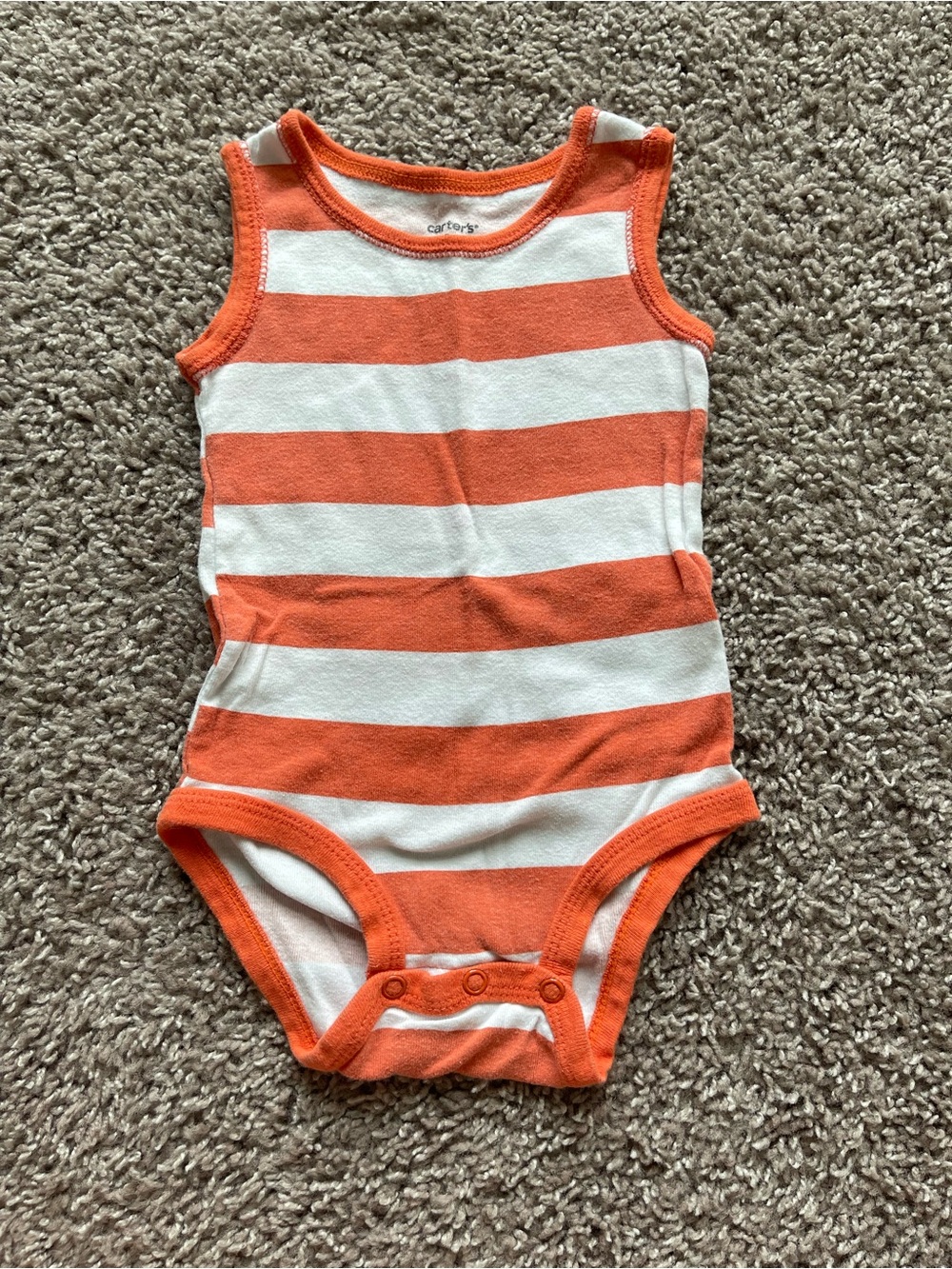 💥 Mix & Match - 7 for $25 💥 Carter's Baby Boys' Sleeveless Ocean Print Tank Tops - Picture 4 of 7